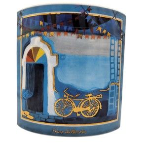 Goebel Rosina Wachtmeister Vase Large Artis Orbis LMTED ED Signed 429/1000 Bike